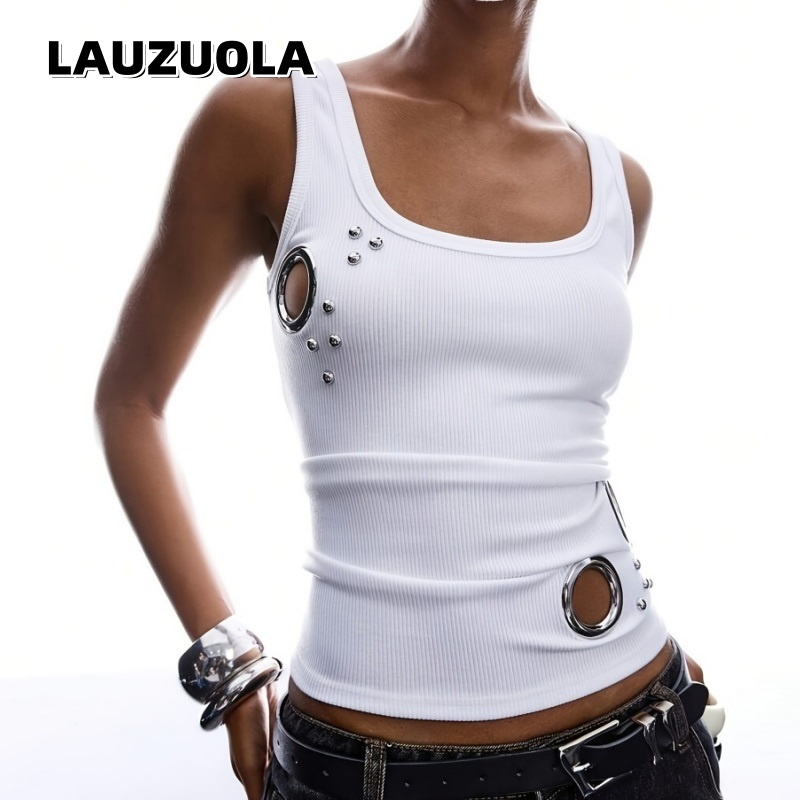 Tank Top Ribbed - Новая женская майка-топ с ребристой отделкой,